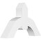 Ekena Millwork Archdale Architectural Grade PVC Gable Bracket, 36"W x 24"H x 6"D x 6"F, 16/12 Pitch GBP036X24X0606ARC00 - alternate 1